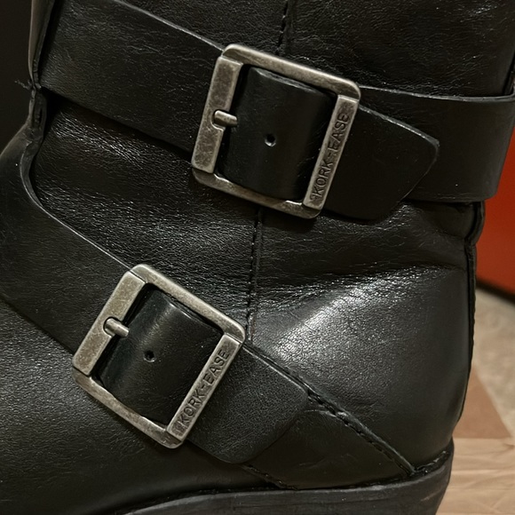 Kork-ease ankle leather boots. 7.5 - Picture 4 of 6